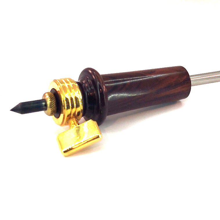 Rosewood and Gold Cello Endpin